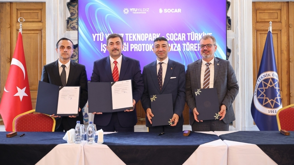 YTÜ Yıldız Teknopark ve SOCAR Türkiye güçlerini birleştirdi