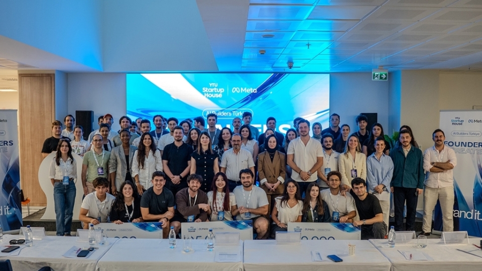 Meta ve YTU Startup House'un "Founders Create" hackathonunda ödüller sahiplerini buldu