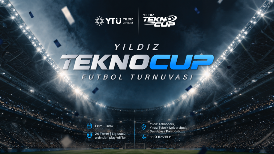 Yıldız TeknoCup Futbol Turnuvası’nda resmî kayıt süreci başladı